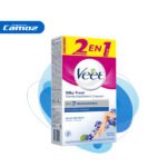 Crema Depilatoria Veet Piel Sensible Fco 100 Ml 2 en 1 OFT